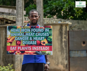 APON celebrated Vegan Earth Day March