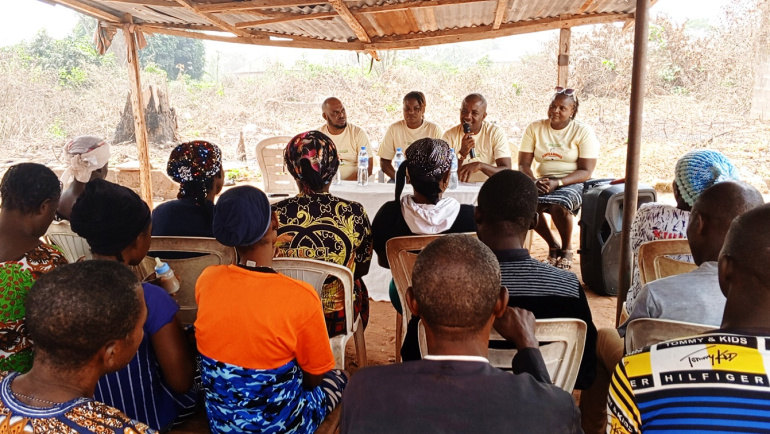 Community Engagement with Igede indigenous group in Akufo Ido Local Govt