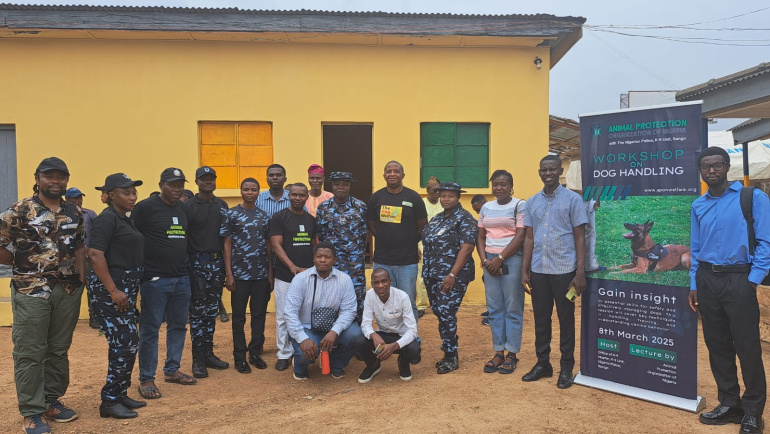 APON Forms Strategic Alliance with Nigerian Police K-9 Unit to Promote Canine Welfare and Training Excellence